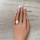 Adjustable Virgencita Ring 010 white or pink