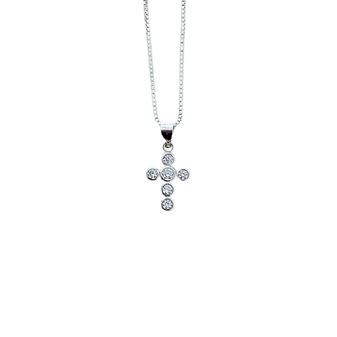 Mini 925 Silver Crucifix Necklace 02