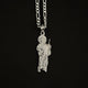 925 Silver San Judas Pendant