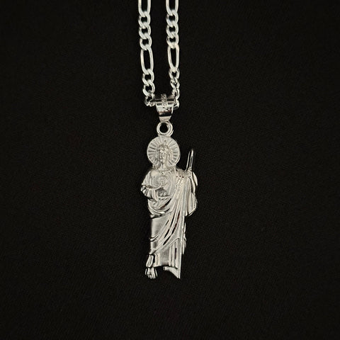 925 Silver San Judas Pendant