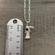 925 Silver Santa Muerte Necklace 24” long or just pendant