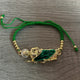 Green San Judas bracelet 018