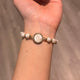 Adjustable Pearls Virgencita Bracelet 011