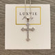Silver Cross Necklace 05