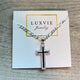 Silver Cross Necklace 07