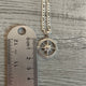 Silver Compass Necklace