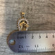 14k Gold Horse Pendant 1631