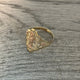 14k Gold Santa Muerte Ring Flower 039