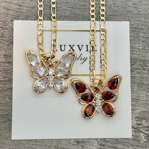 Butterfly Necklace 011