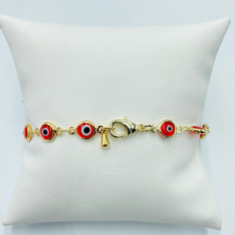 Red Evil Eye Bracelet 010