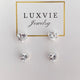 925 Silver Heart Stud Earrings
