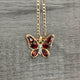 Butterfly Necklace 011