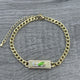 Green San Judas bracelet 022