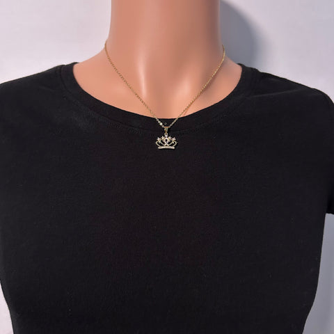 Mini Crown Necklace