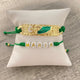 Green San judas Bracelet Set
