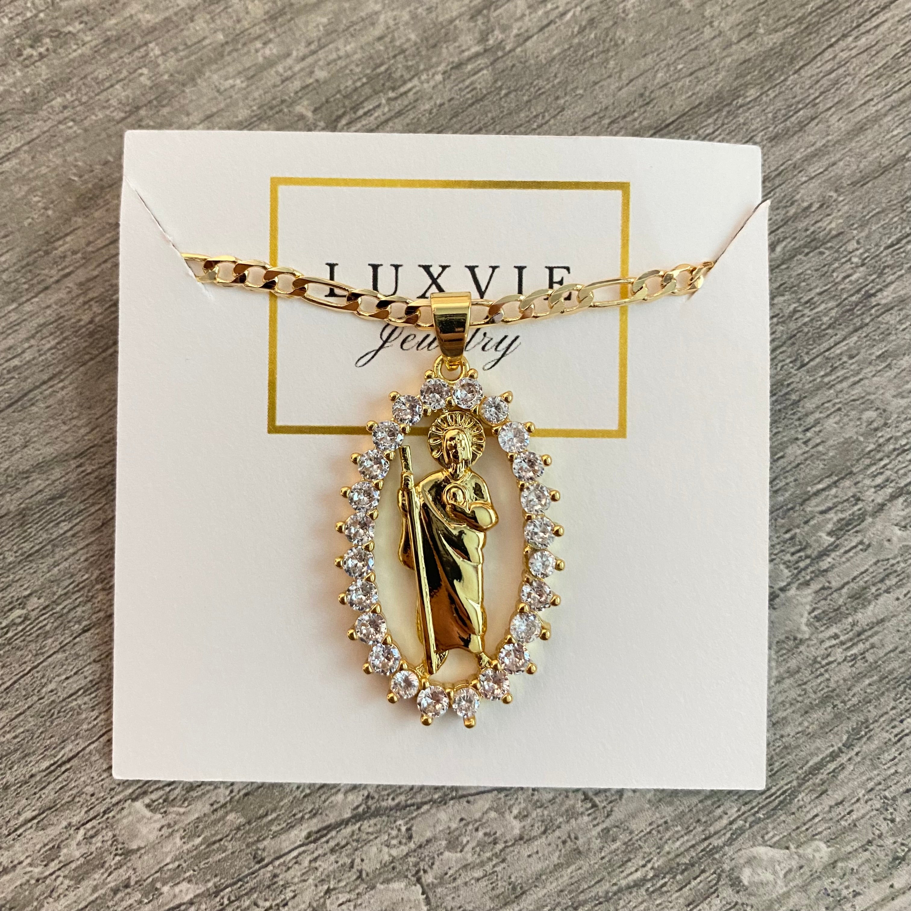 Oval San Judas Necklace 017 – Luxvie