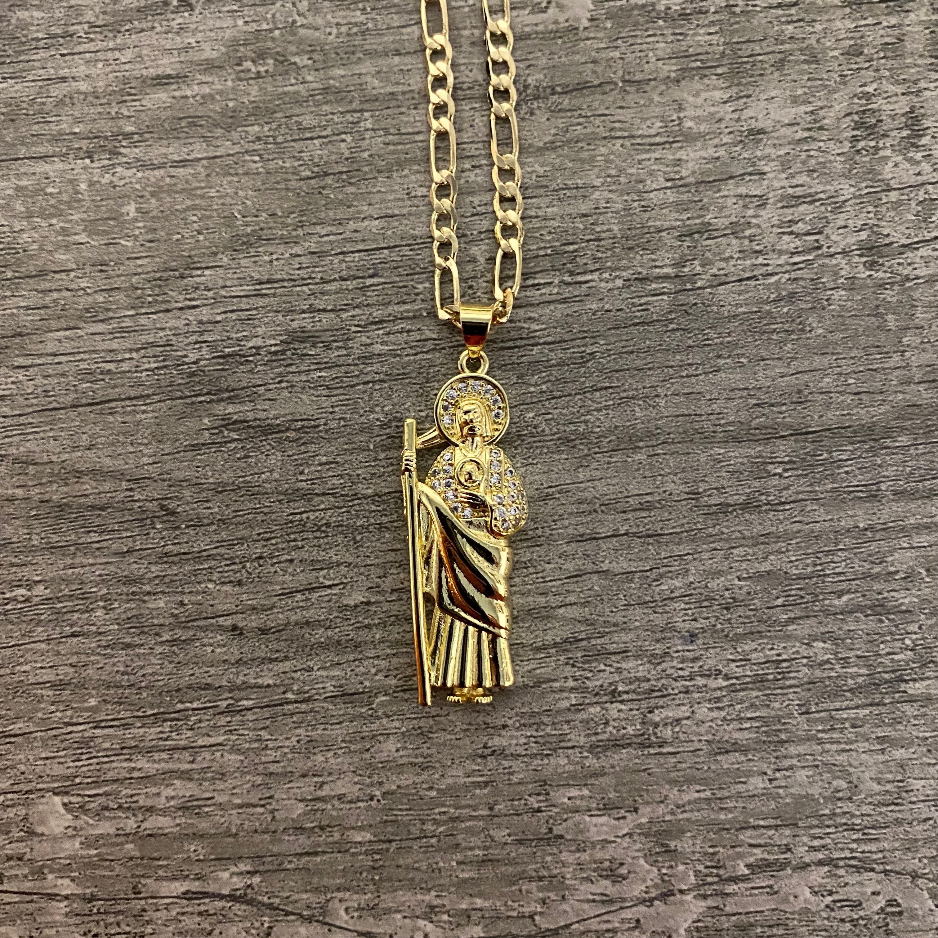 San judas online rope necklace