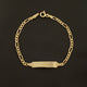 14k Gold Kids Bracelet 6” long 0118