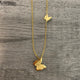 Stainless Steel Butterfly Necklace