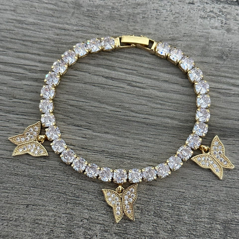 Butterfly Tennis bracelet 05