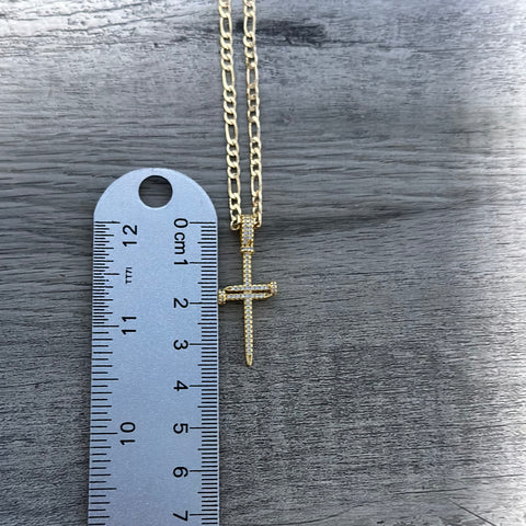 Clavo Cross Necklace
