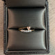 14k Gold Heart Ring CZ 2020