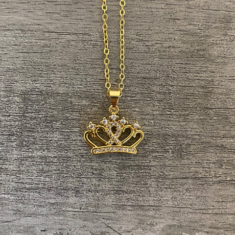 Mini Crown Necklace
