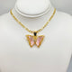 Butterfly Crystal Necklace 02
