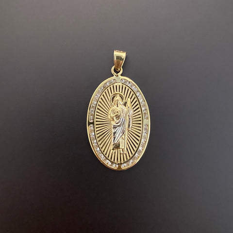 San judas 2025 14k pendant