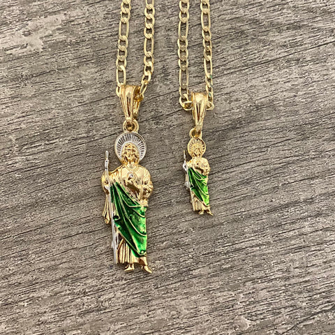 Green San Judas Necklace