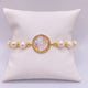 Adjustable Pearls Virgencita Bracelet 011